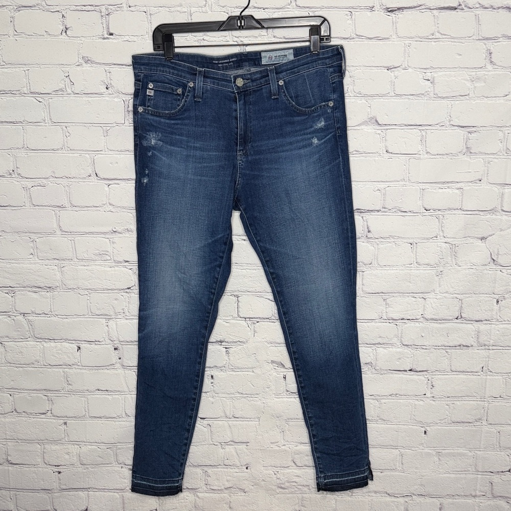 AG Adriano Goldschmied The Legging Ankle Super Skinny Size 32